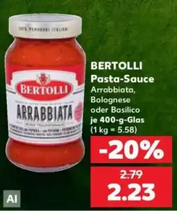 Kaufland BERTOLLI Pasta-Sauce Arrabbiata Angebot