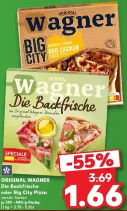 Kaufland ORIGINAL WAGNER Die Backfrische Angebot