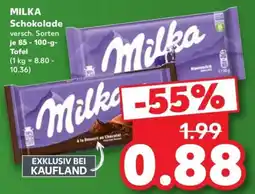 Kaufland Milka Schokolade Angebot
