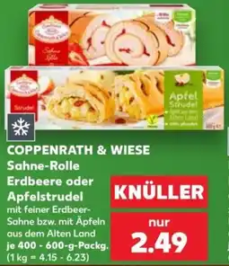 Kaufland COPPENRATH & WIESE Sahne-Rolle Apfelstrudel Angebot