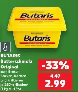 Kaufland Butaris Butterschmalz Original Angebot