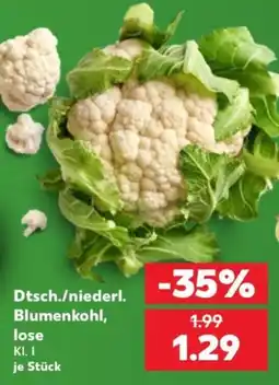 Kaufland Dtsch./niederl. Blumenkohl Angebot