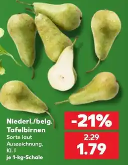 Kaufland Niederl./belg. Tafelbirnen Angebot