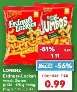 Kaufland Lorenz Erdnuss-Locken Classic Angebot
