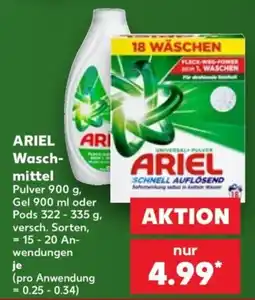 Kaufland ARIEL Waschmittel Angebot