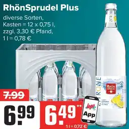 Logo Getränkemarkt RhönSprudel Plus Angebot