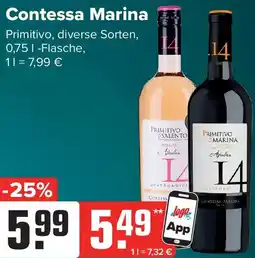 Logo Getränkemarkt Contessa Marina Primitivo Angebot
