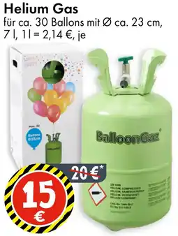 TEDi Helium Gas Angebot