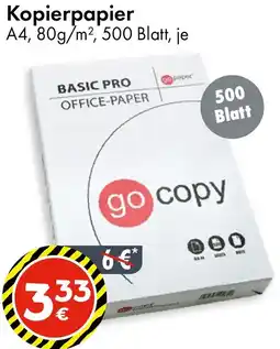 TEDi go copy Kopierpapier Angebot