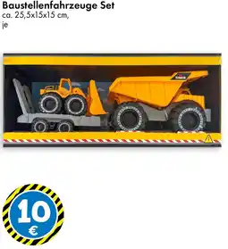 TEDi Baustellenfahrzeuge Set Angebot