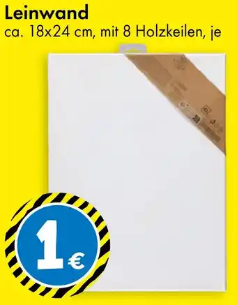 TEDi Leinwand Angebot