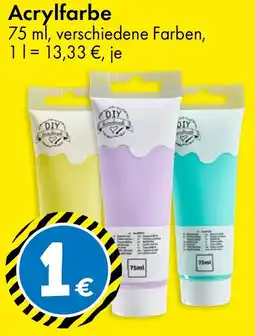 TEDi Acrylfarbe Angebot
