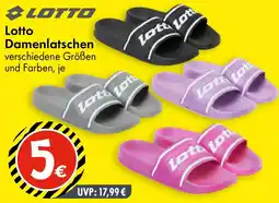 TEDi Lotto Damenlatschen Angebot