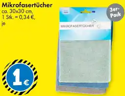 TEDi Mikrofasertücher Angebot