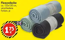 TEDi Fleecedecke Angebot