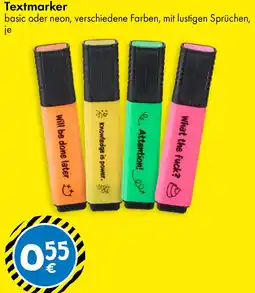 TEDi Textmarker Angebot