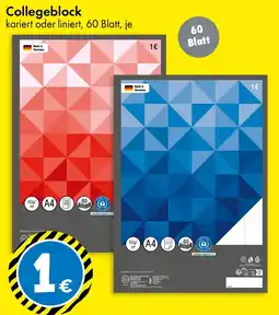 TEDi Collegeblock Angebot