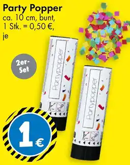 TEDi Party Popper Angebot