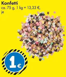 TEDi Konfetti Angebot