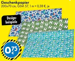 TEDi Geschenkpapier Angebot