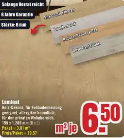 B1 Discount Baumarkt Laminat Angebot