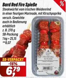 Simmel Bard Red Fire Spieße Angebot