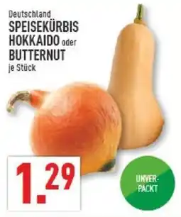 Marktkauf Deutschland SPEISEKÜRBIS HOKKAIDO oder BUTTERNUT Angebot