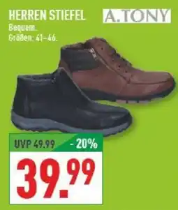 Marktkauf HERREN STIEFEL A.TONY Angebot