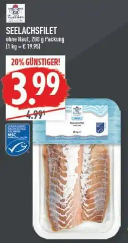 Marktkauf Fischer Glück Seelachsfilet Angebot