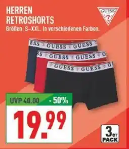 Marktkauf GUESS HERREN RETROSHORTS Angebot