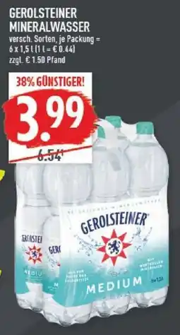 Marktkauf GEROLSTEINER MINERALWASSER Angebot