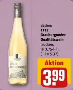 nahkauf 1112 Grauburgunder Qualitätswein Angebot