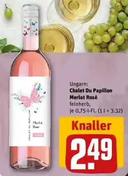 nahkauf Chalet Du Papillon Merlot Rosé Angebot
