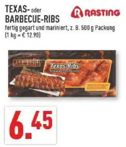 Marktkauf Rasting Texas- oder Barbecue-Ribs Angebot