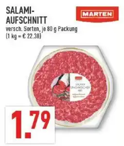 Marktkauf SALAMI-AUFSCHNITT MARTEN Angebot
