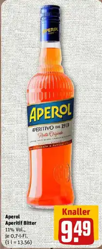 nahkauf Aperol Aperitif Bitter Angebot