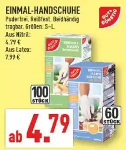 Marktkauf EINMAL-HANDSCHUHE Angebot