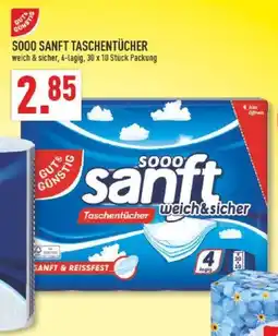 Marktkauf SOOO SANFT TASCHENTÜCHER Angebot