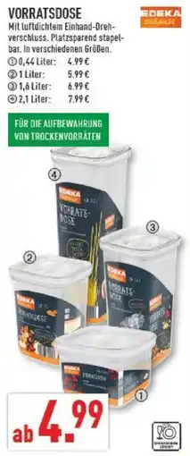 Marktkauf EDEKA Vorratsdose Angebot