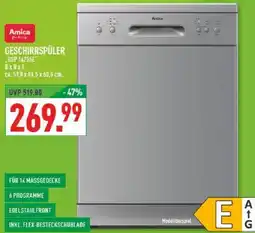 Marktkauf Amica GESCHIRRSPÜLER Angebot