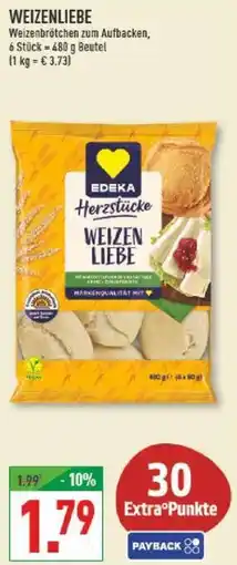 Marktkauf EDEKA Herzstücke WEIZEN LIEBE Angebot