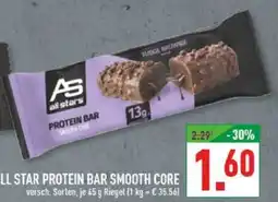 Marktkauf AS all stars PROTEIN BAR SMOOTH CORE Angebot