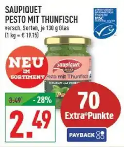 Marktkauf Saupiquet Pesto mit Thunfisch Angebot