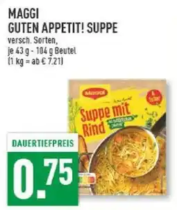 Marktkauf MAGGI GUTEN APPETIT! SUPPE Angebot