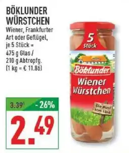 Marktkauf Böklunder Wiener Würstchen Angebot