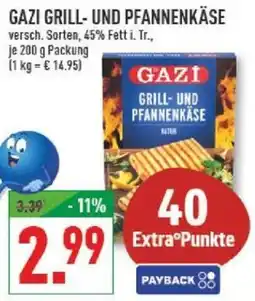 Marktkauf GAZI GRILL- UND PFANNENKÄSE Angebot
