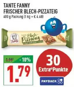 Marktkauf Tante Fanny Frischer Blech-Pizzateig Angebot