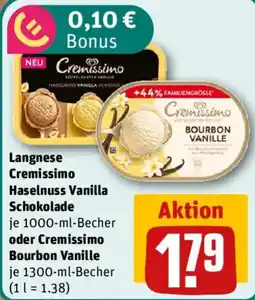 nahkauf Langnese Cremissimo Haselnuss Vanille Schokolade Angebot