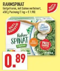 Marktkauf Rahm SPINAT Angebot
