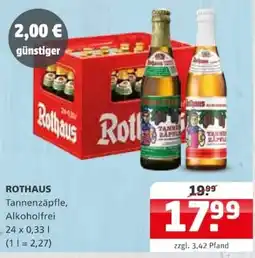 Getränke Quelle ROTHAUS Tannenzäpfle, Alkoholfrei Angebot